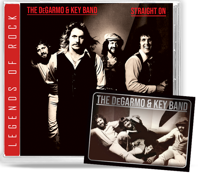 DeGarmo and Key - Straight On (CD) 2021 Girder, Remastered, Early Jesus Music