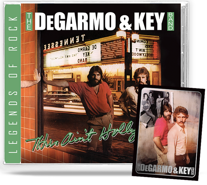 DeGarmo and Key - This Ain't Hollywood (CD) Remastered, 2021 Girder, Trading Card
