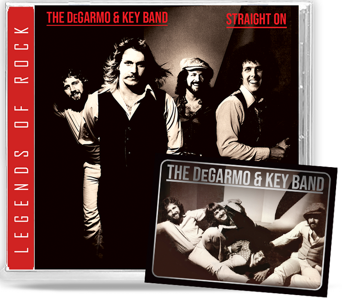 DeGarmo and Key - Straight On (CD) 2021 Girder, Remastered, Early Jesus Music
